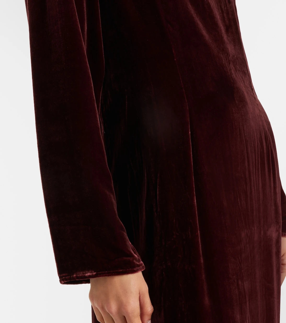 Asceno - Jody velvet midi dress