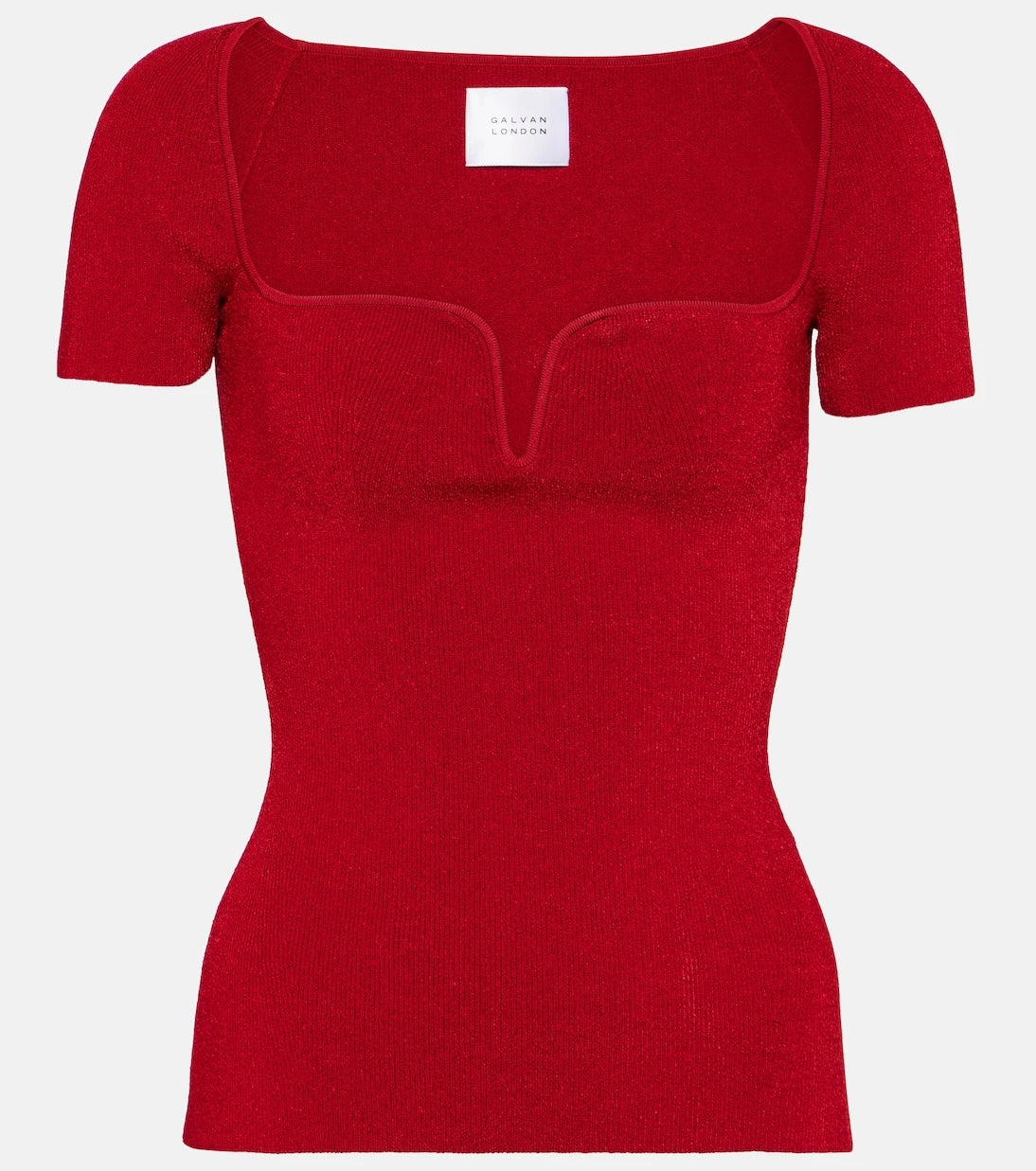 Galvan - Gaia ribbed knit top