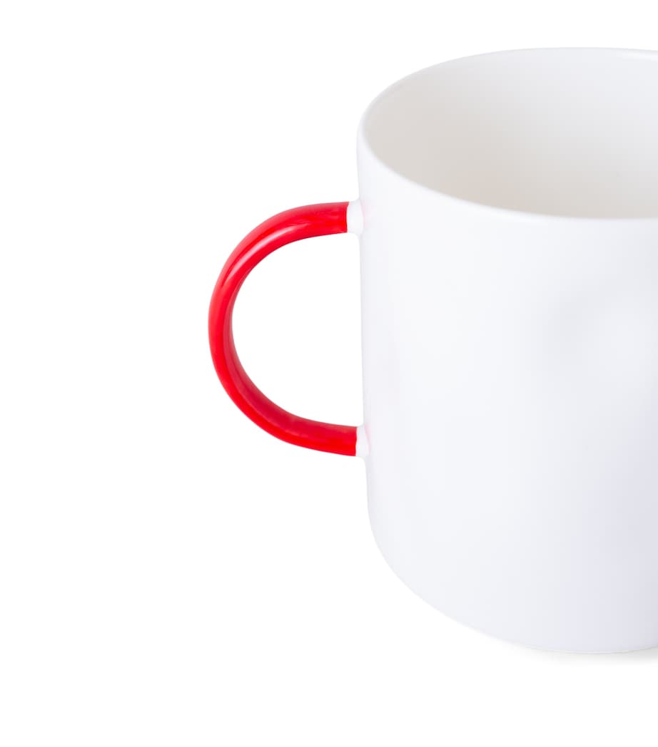 FELDSPAR Fine Bone China Geranium Tea Mug