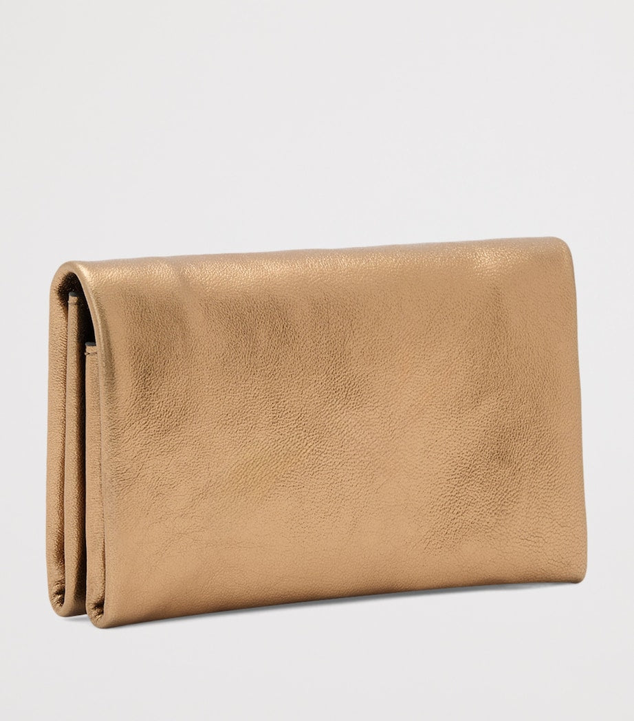 Metallic Leather Harluna Wallet
