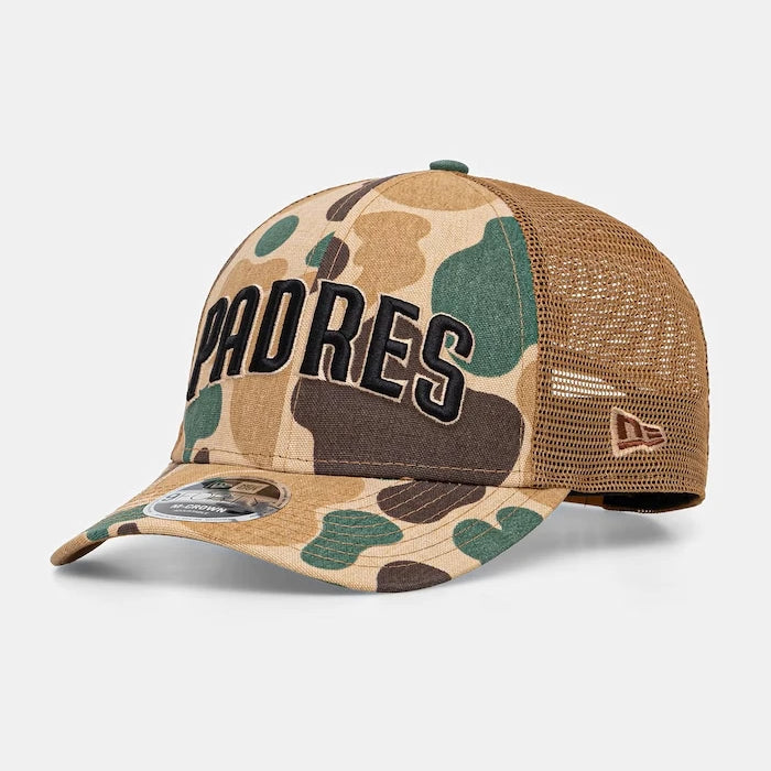 New Era шапка trucker WORDMARK CAMO 940 MC