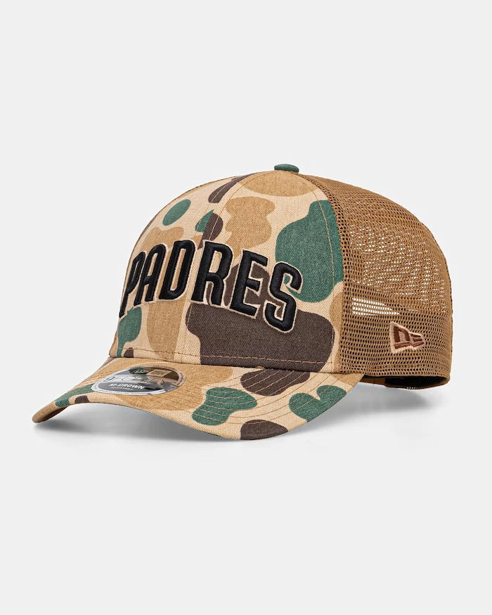 New Era trucker şapka WORDMARK CAMO 940 MC