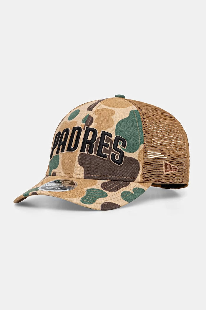 New Era шапка trucker WORDMARK CAMO 940 MC