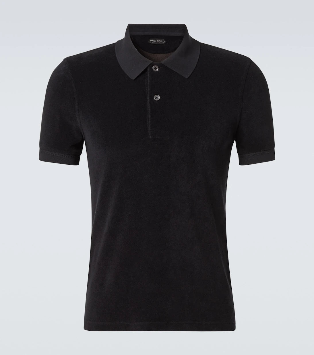 Tom Ford - Cotton-blend terry polo shirt