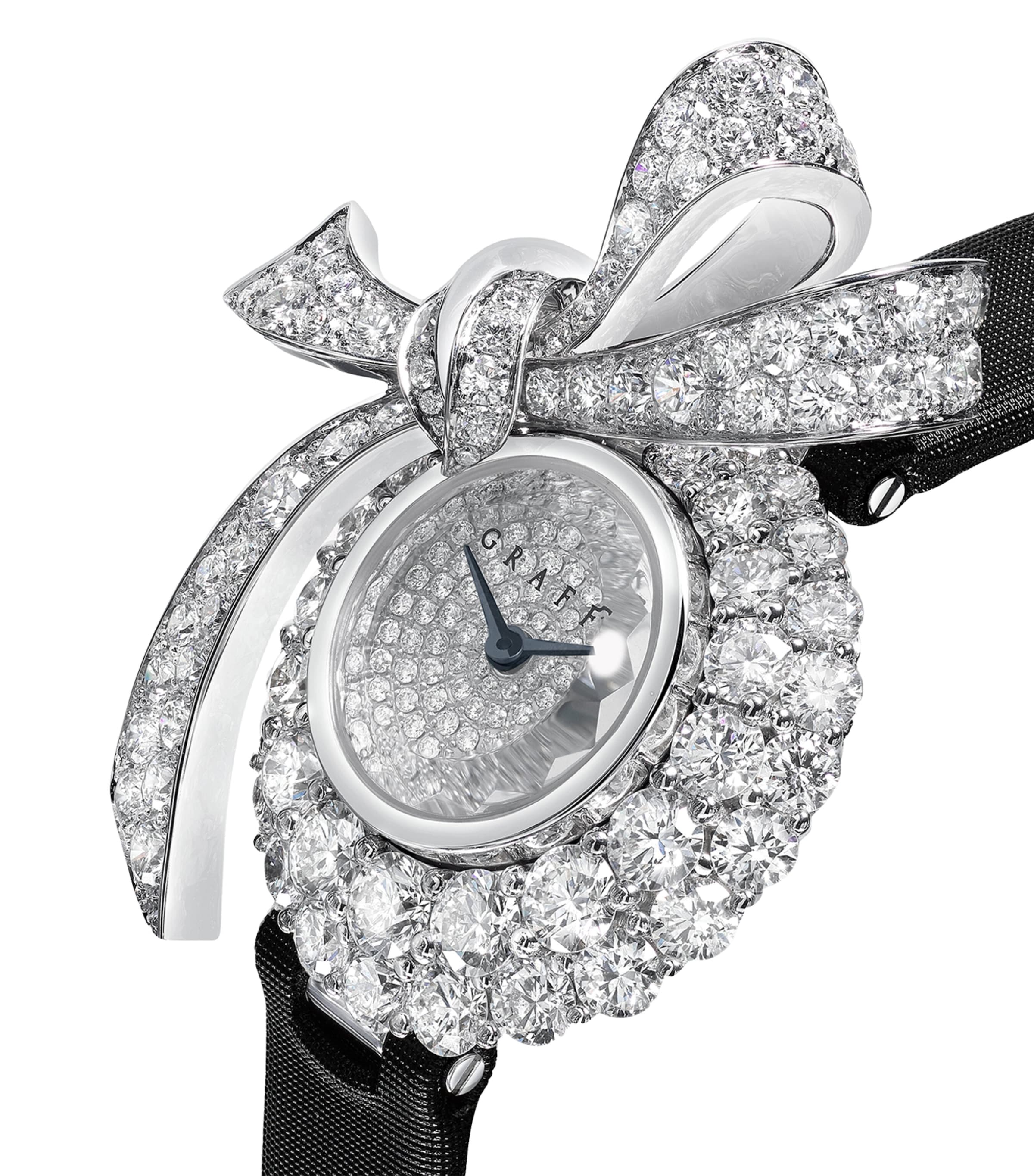 Graff White Gold and Diamond Tilda's Bow Watch 22.5mm