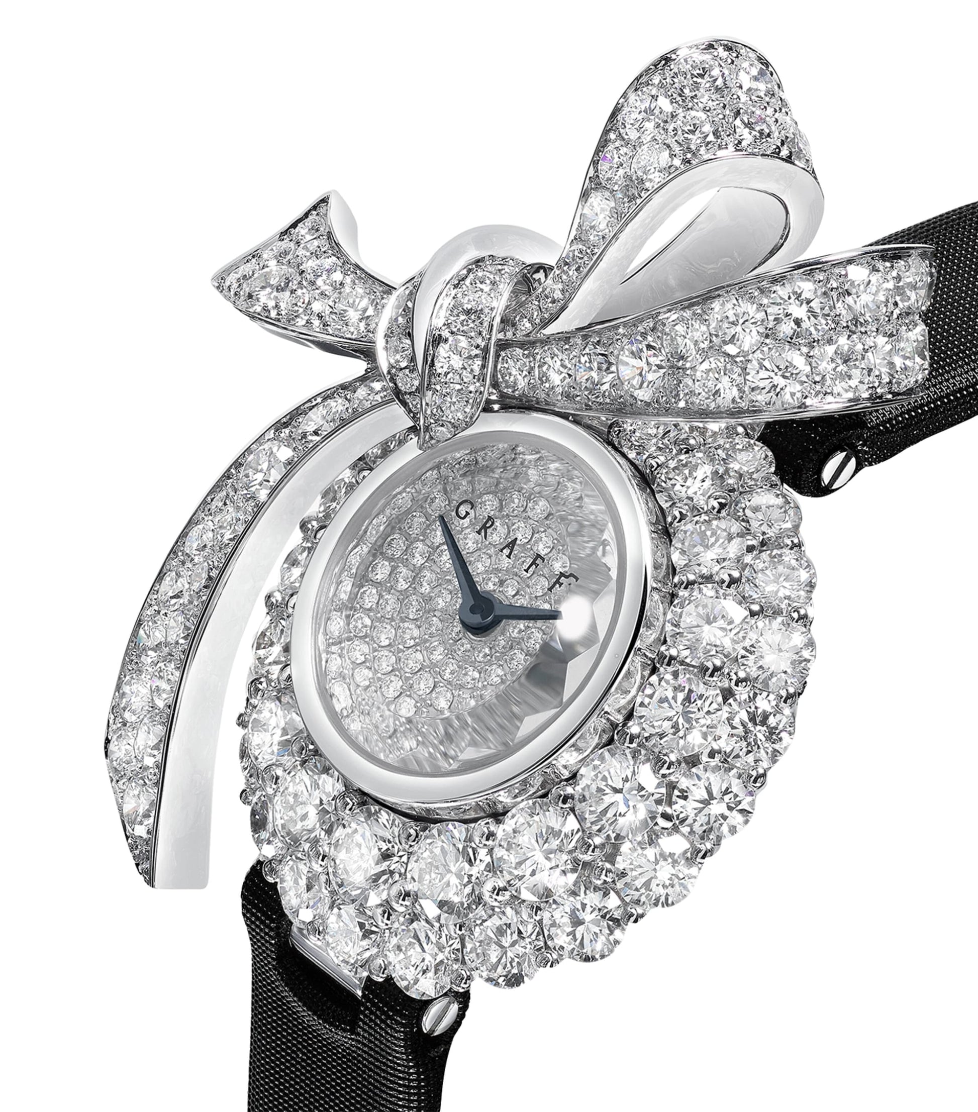 Graff White Gold and Diamond Tilda's Bow Watch 22.5mm