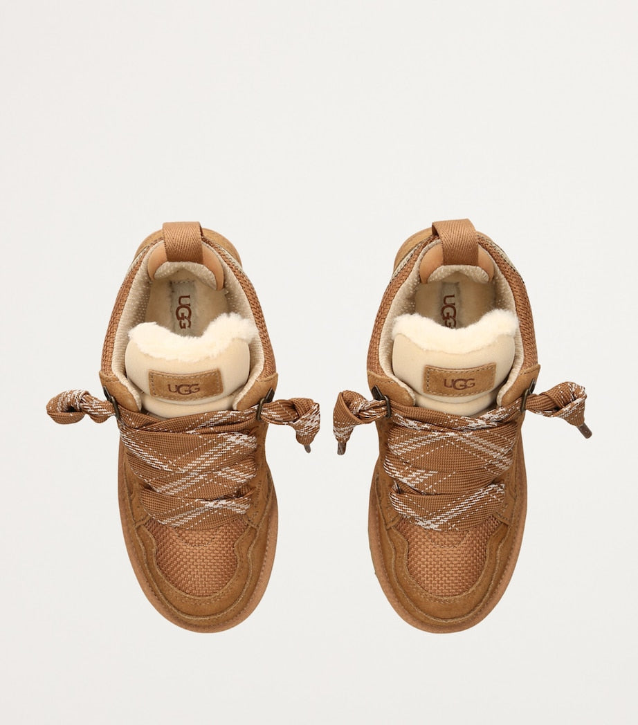 UGG Beige Suede Lowmel Sneakers