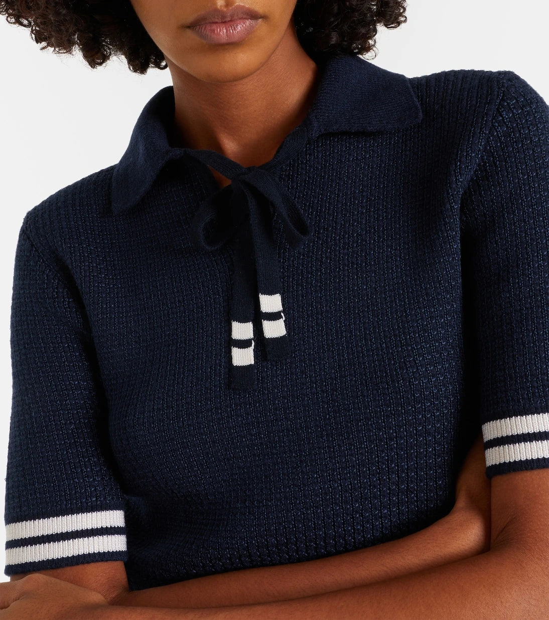 Thom Browne - Silk-blend polo shirt