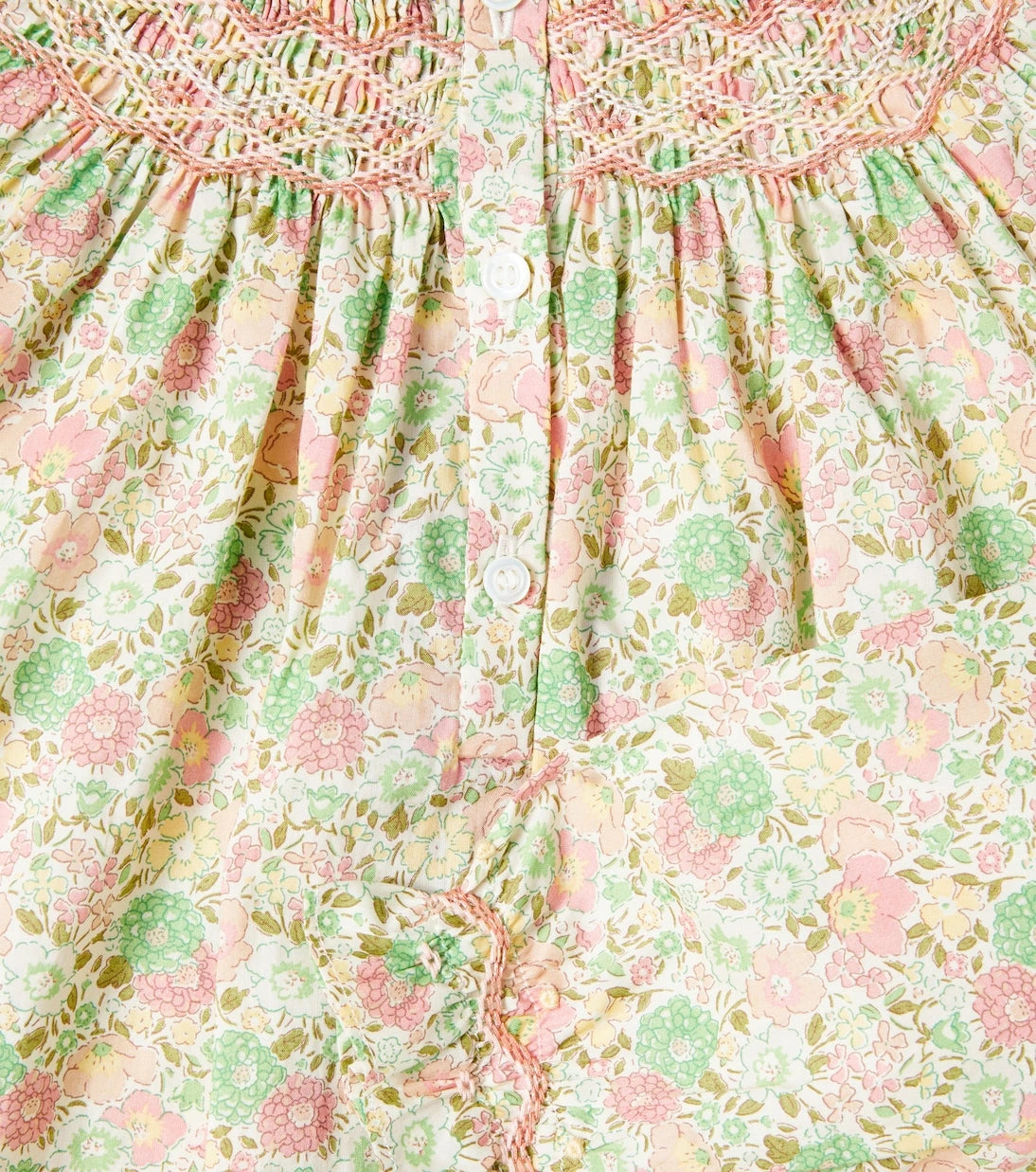 Bonpoint - Floral cotton blouse