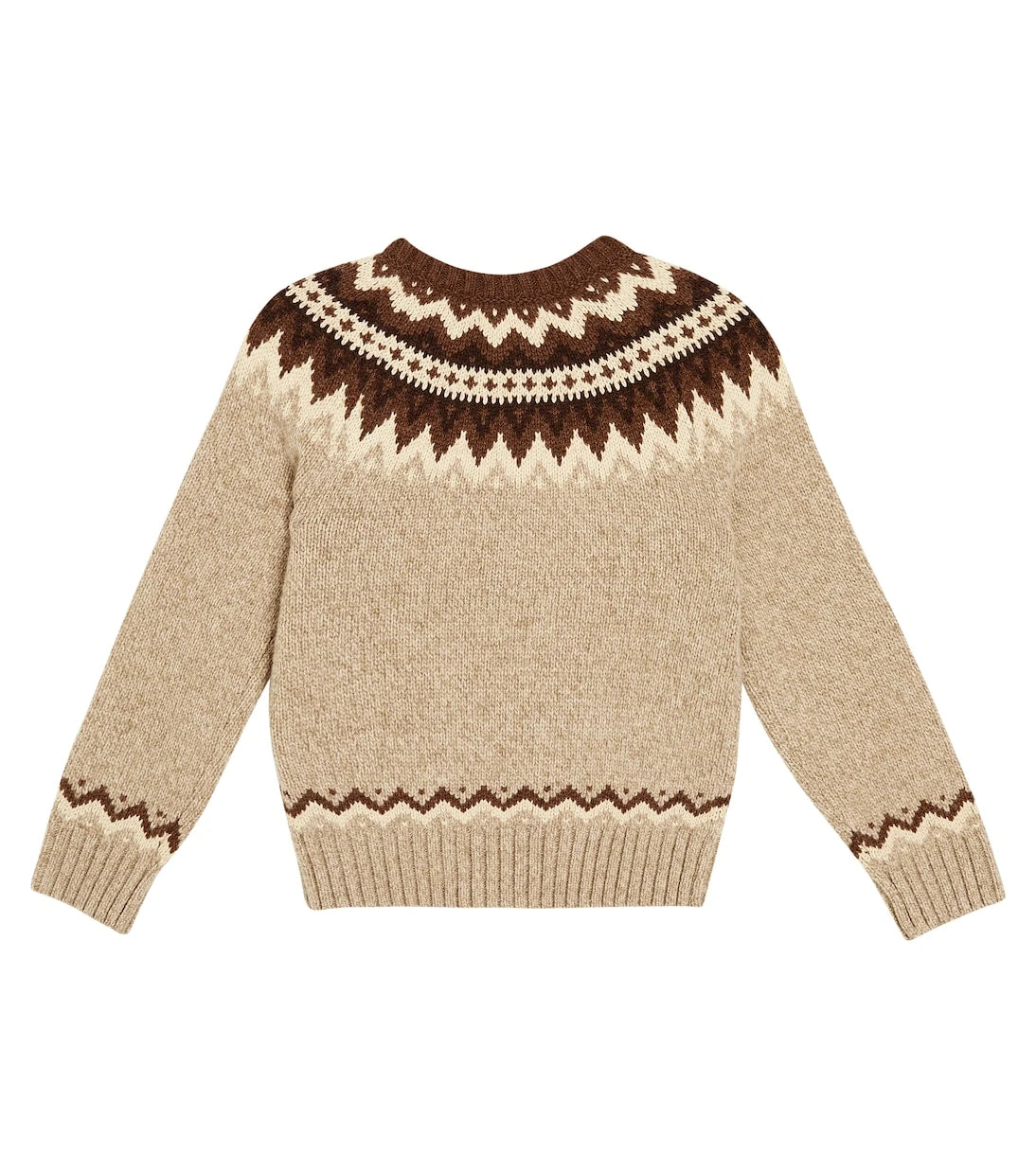 Polo Ralph Lauren Kids - سترة صوفية بمزيج من Fair Isle