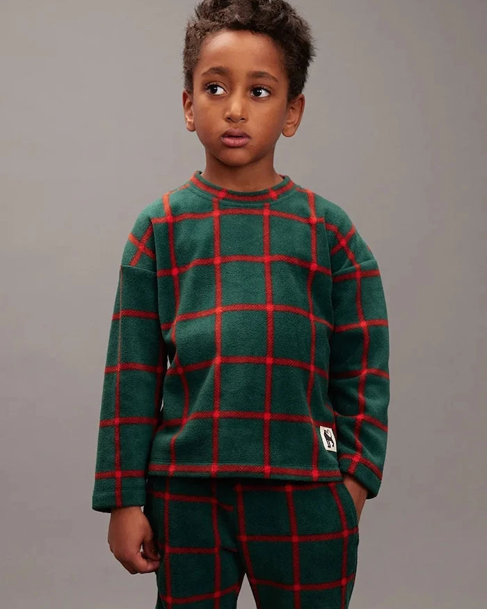 Детски поларен суичър Mini Rodini