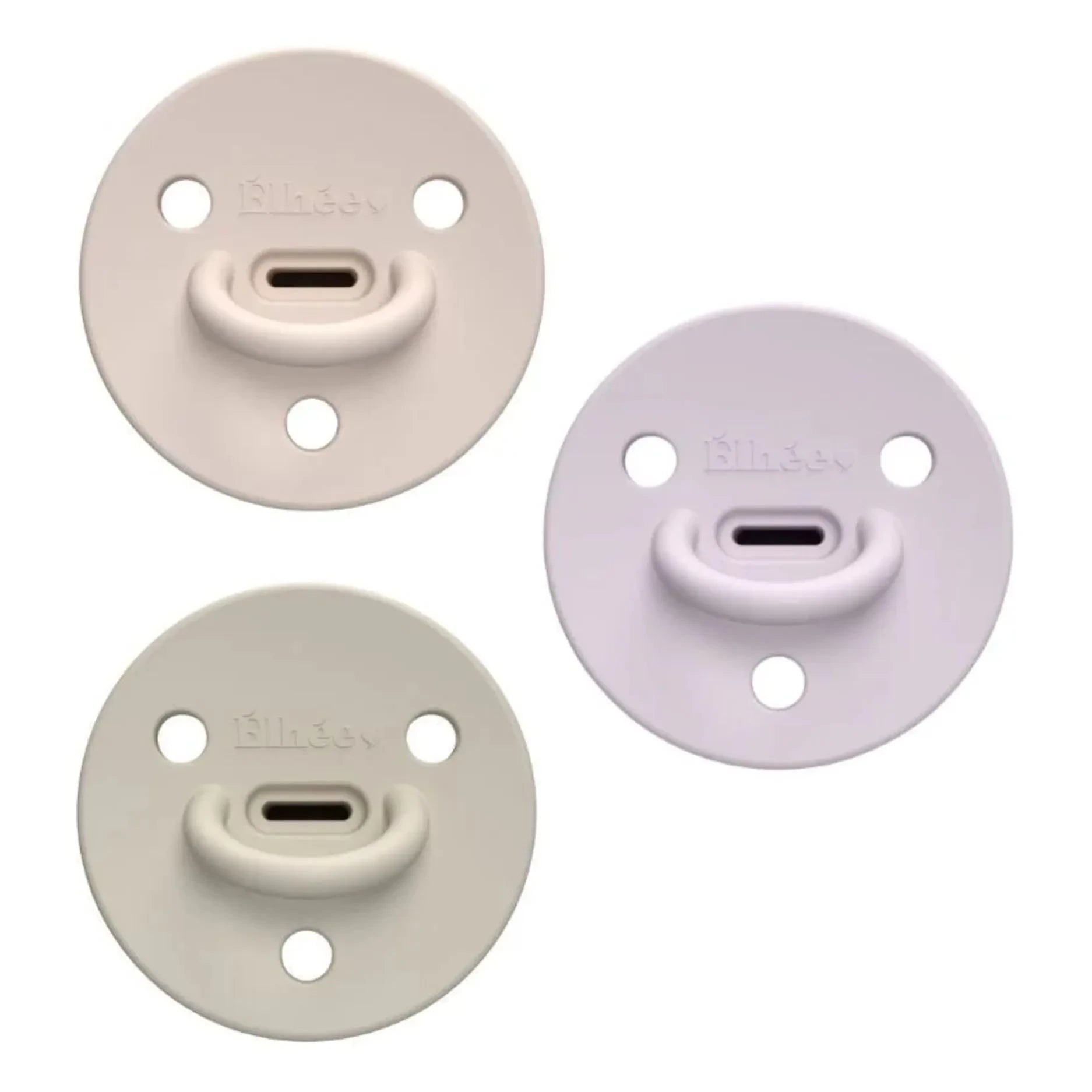Elhée - Choochoo Billie medical silicone teats - Set of 3 | Pink