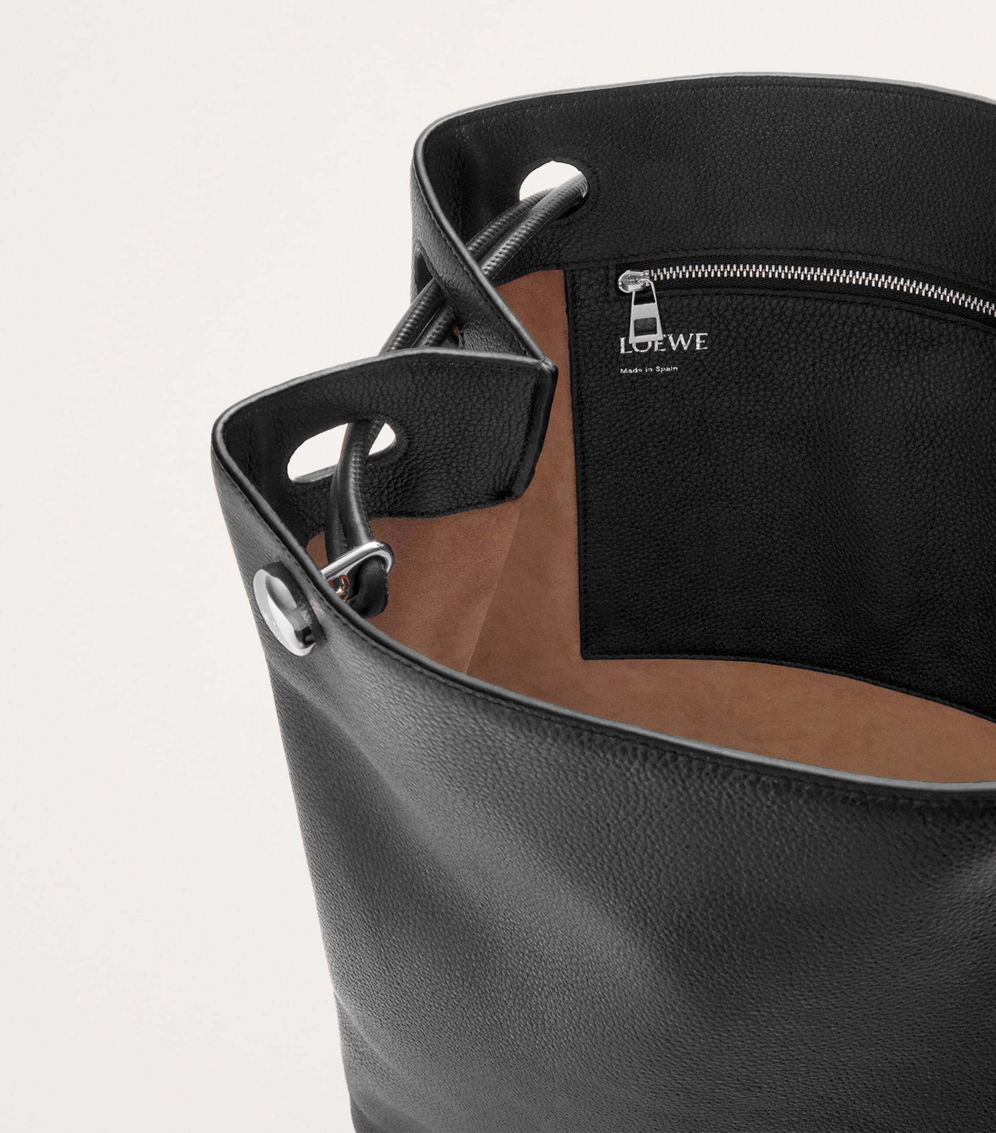 Leather Pebble Shoulder Bag