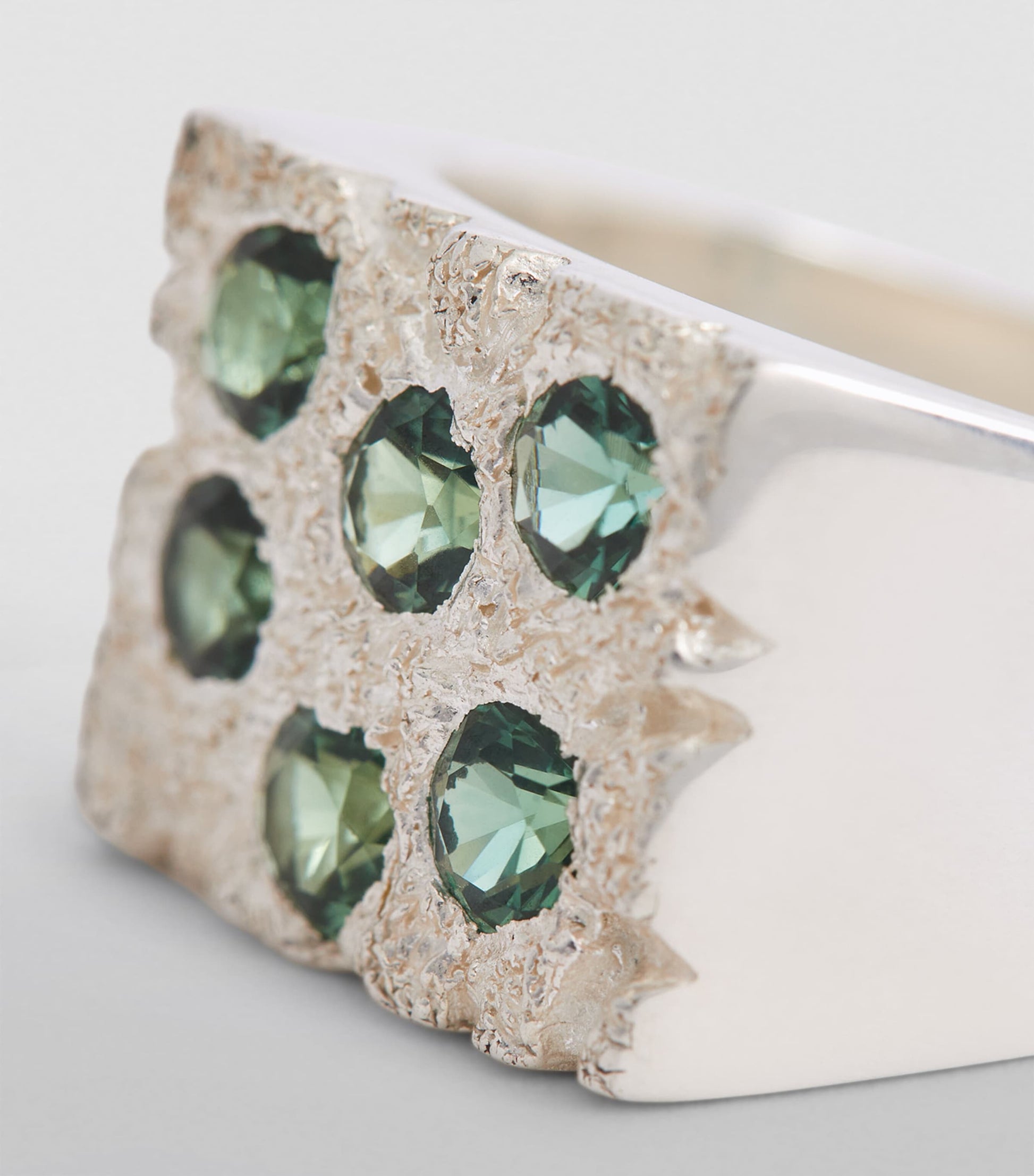 Bleue Burnham EXCLUSIVE Sterling Silver Rose Garden Signet Ring