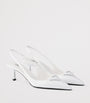 Prada Patent Leather Slingback Pumps 55