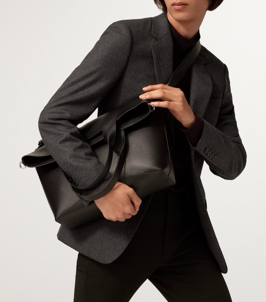 Cartier Small Leather Losange Tote Bag