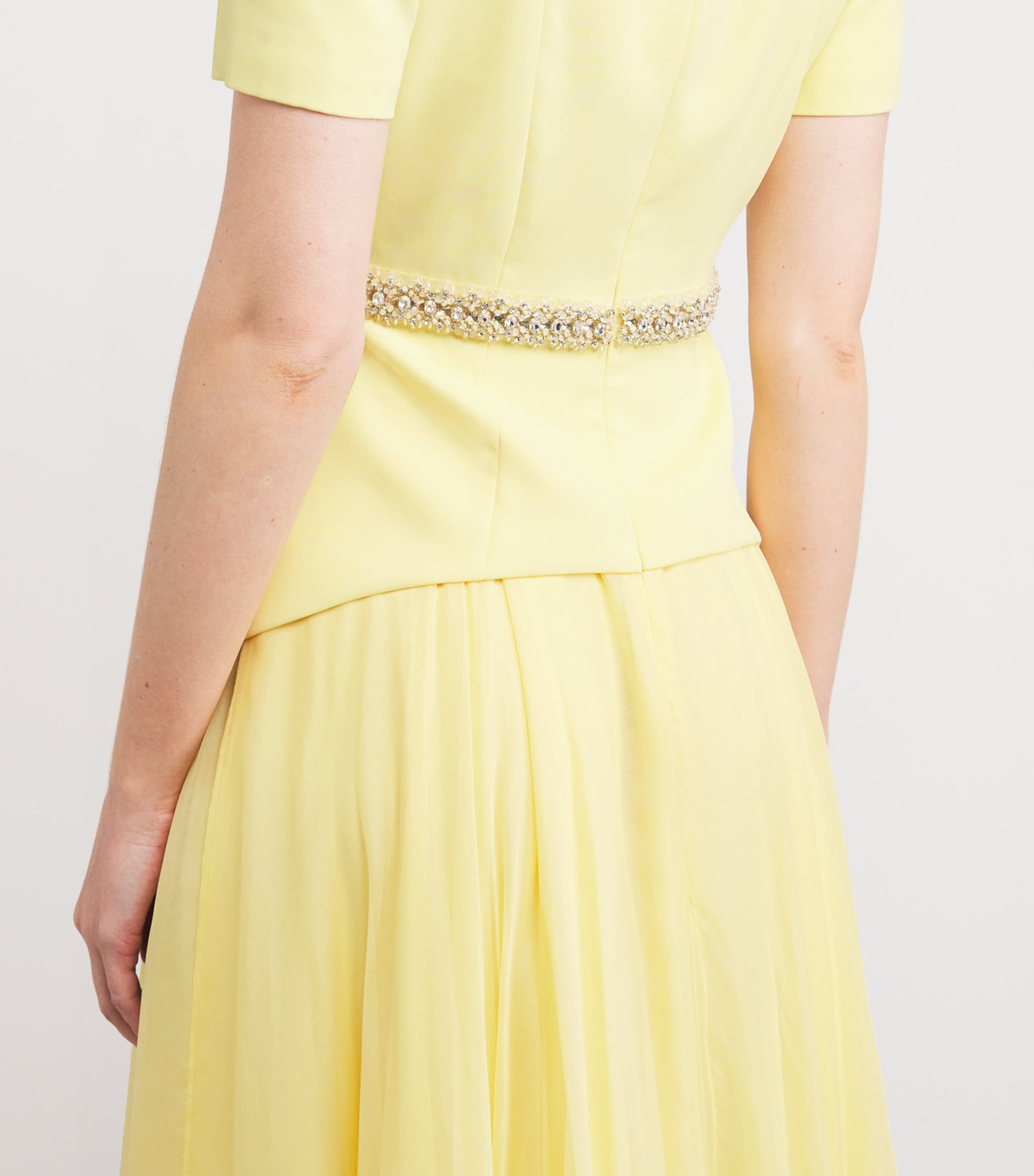 Sabina Bilenko Silk-Blend Linda Midi Dress