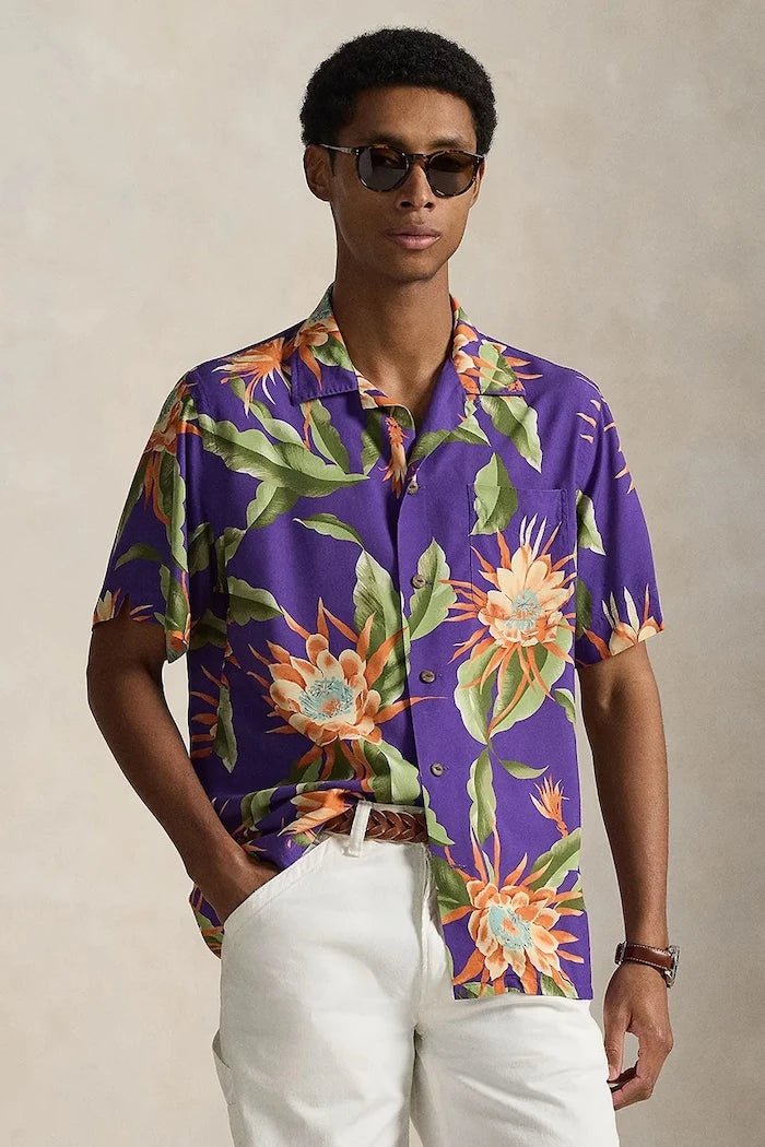 Polo Ralph Lauren риза мъжка с вискоза