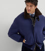 Brunello Cucinelli Blue Down-Filled Bomber Jacket