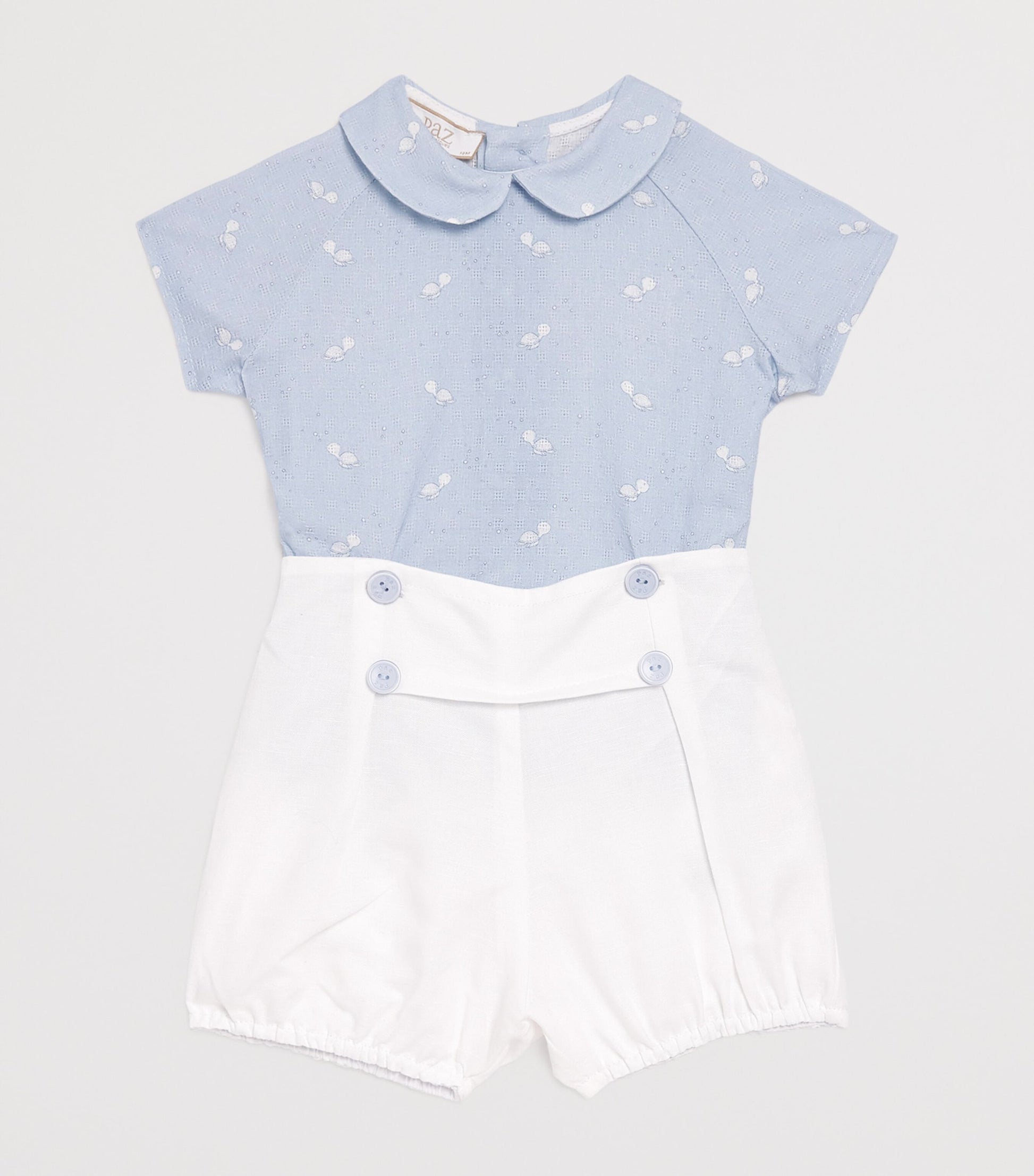Linen Shirt and Shorts Set (1-24 Months)