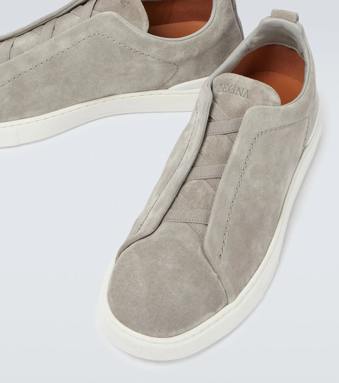 Zegna - Triple Stitch suede sneakers