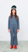 Детски панталон Tinycottons MINI APPLES RIB PANT