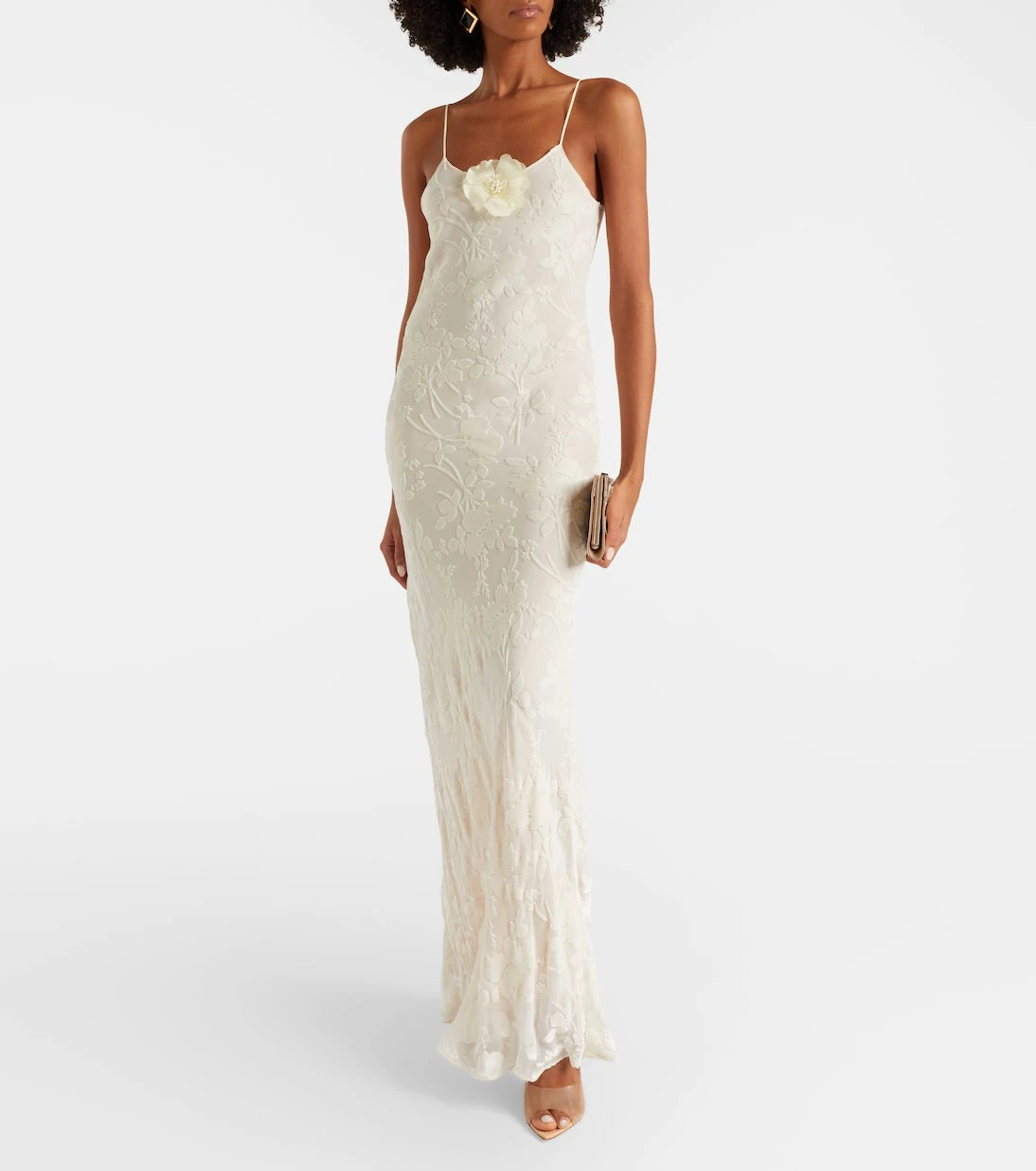 Rodarte - Devoré floral velvet gown