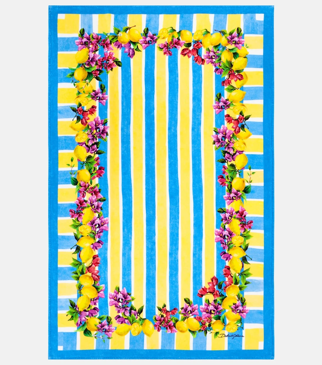 Dolce&Gabbana Casa - Taormina cotton terry beach towel