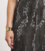 Missoni Black Metallic Ribbed Maxi Dress