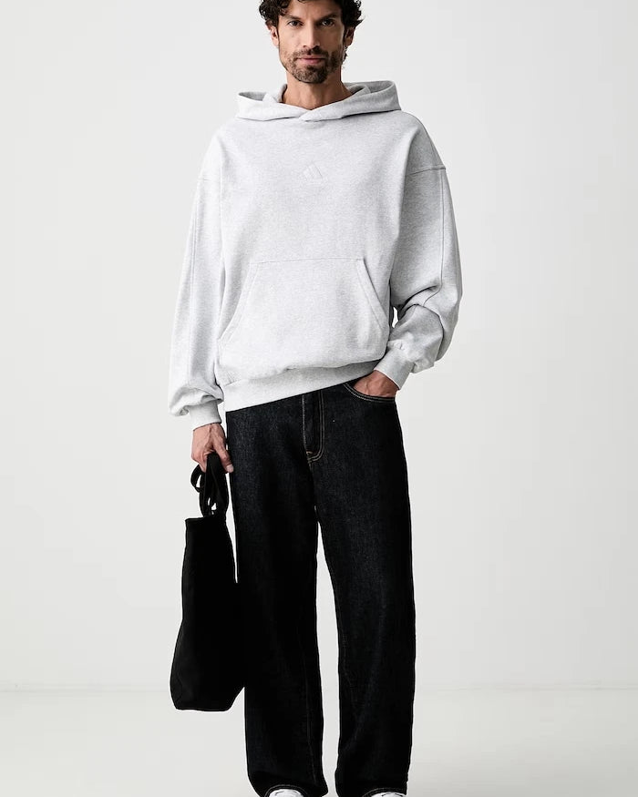 adidas erkek pamuklu kapüşonlu sweatshirt