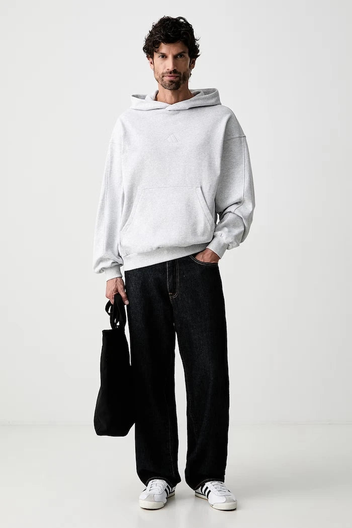 adidas erkek pamuklu kapüşonlu sweatshirt