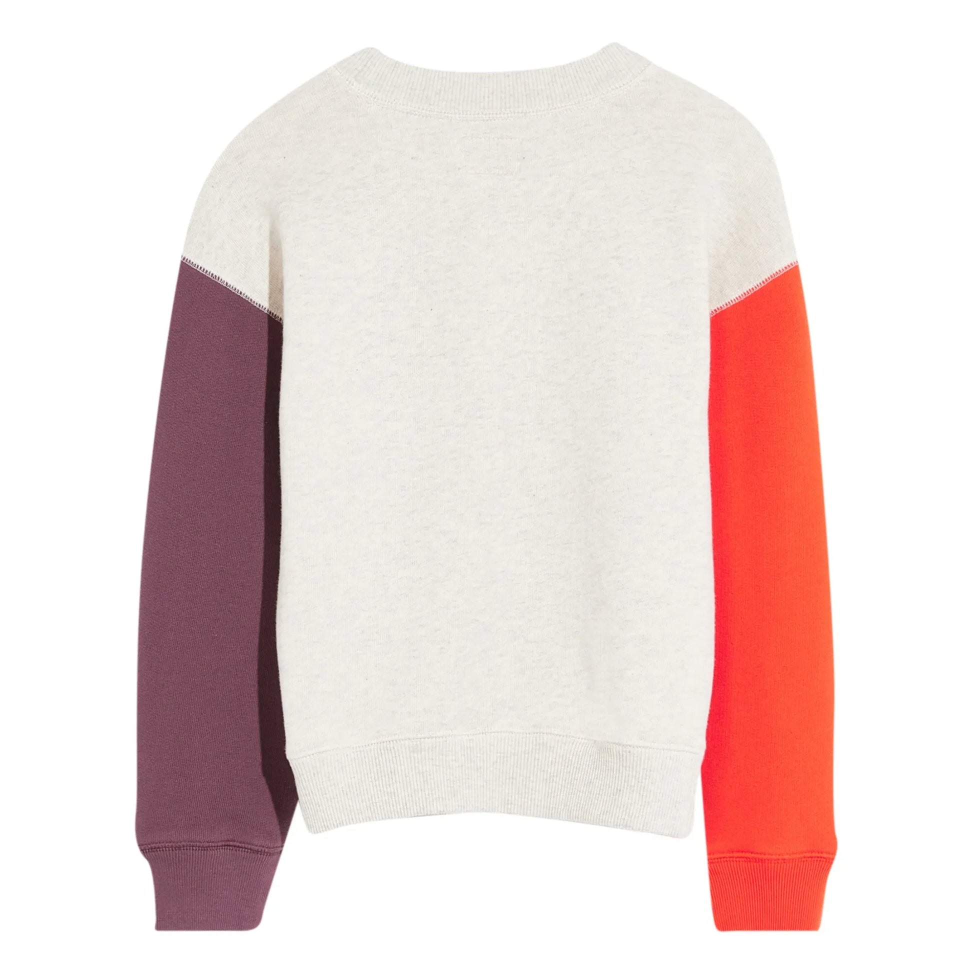Bellerose - Fadol Colorblock sweatshirt | Heather grey