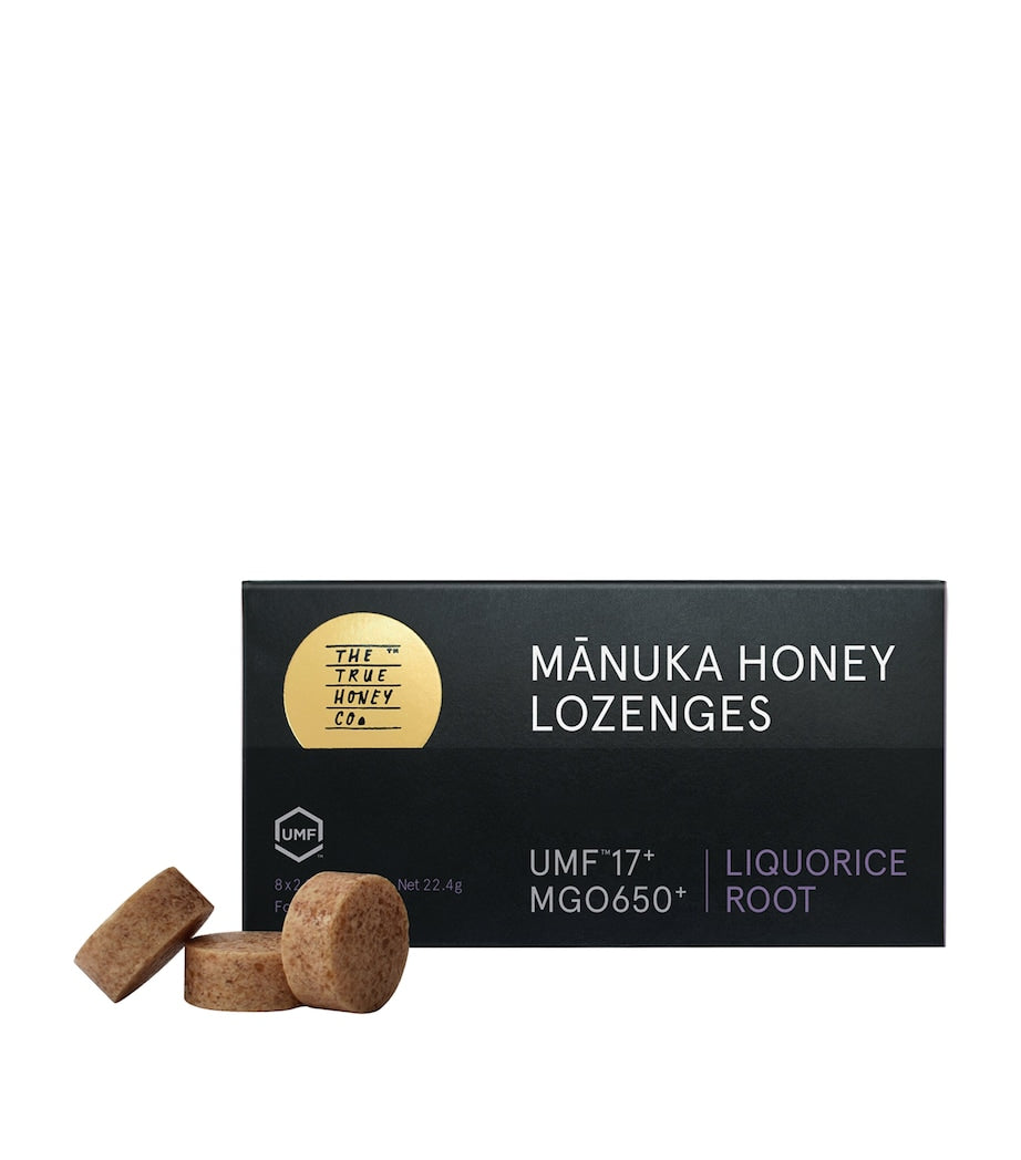 Mānuka Honey Lozenges with Liquorice Root (8 Capsules)