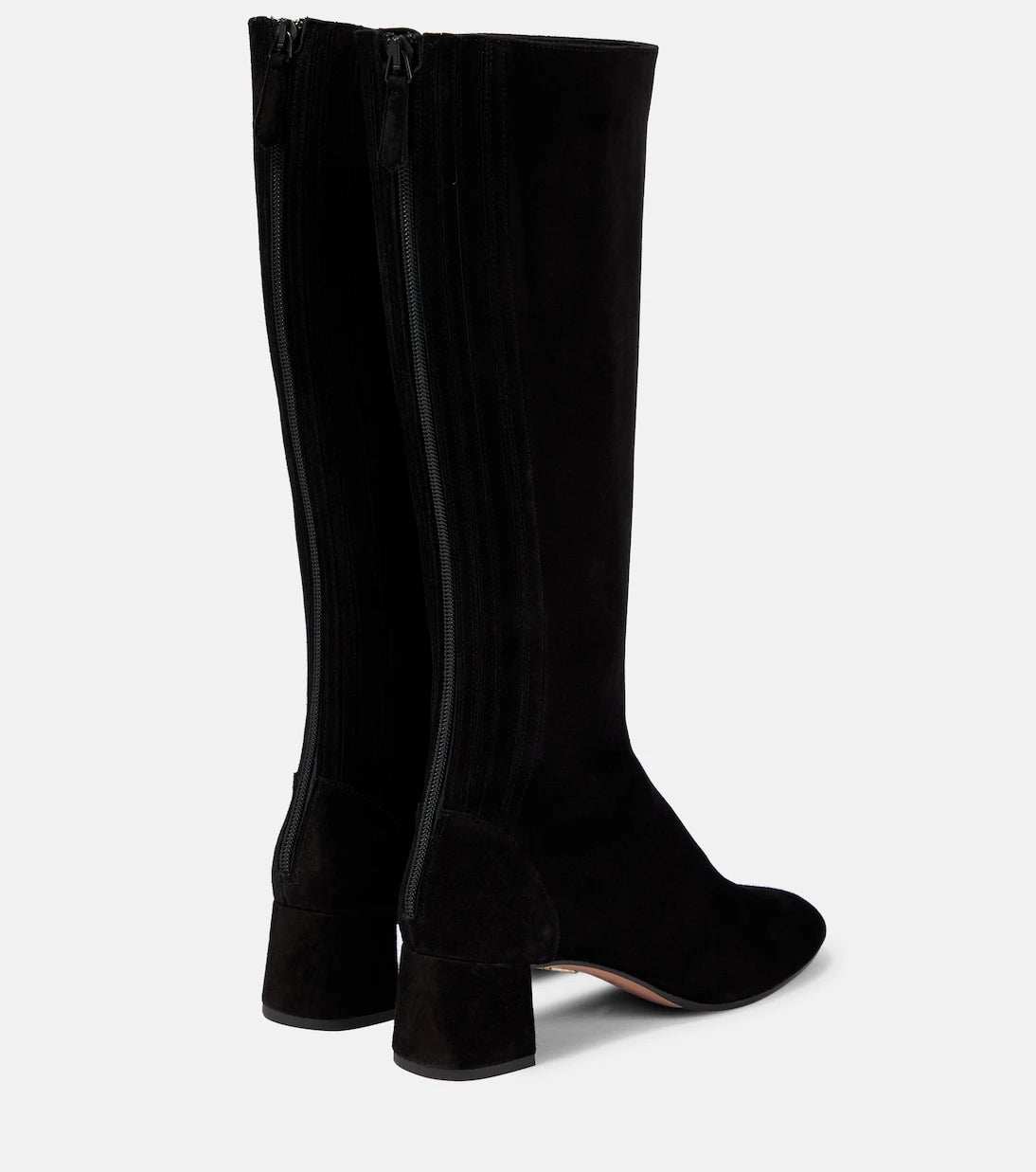 Aquazzura - Saint Honore suede knee-high boots