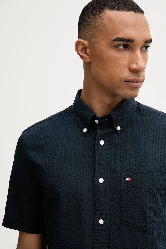 Tommy Hilfiger Erkek Pamuk Gömlek