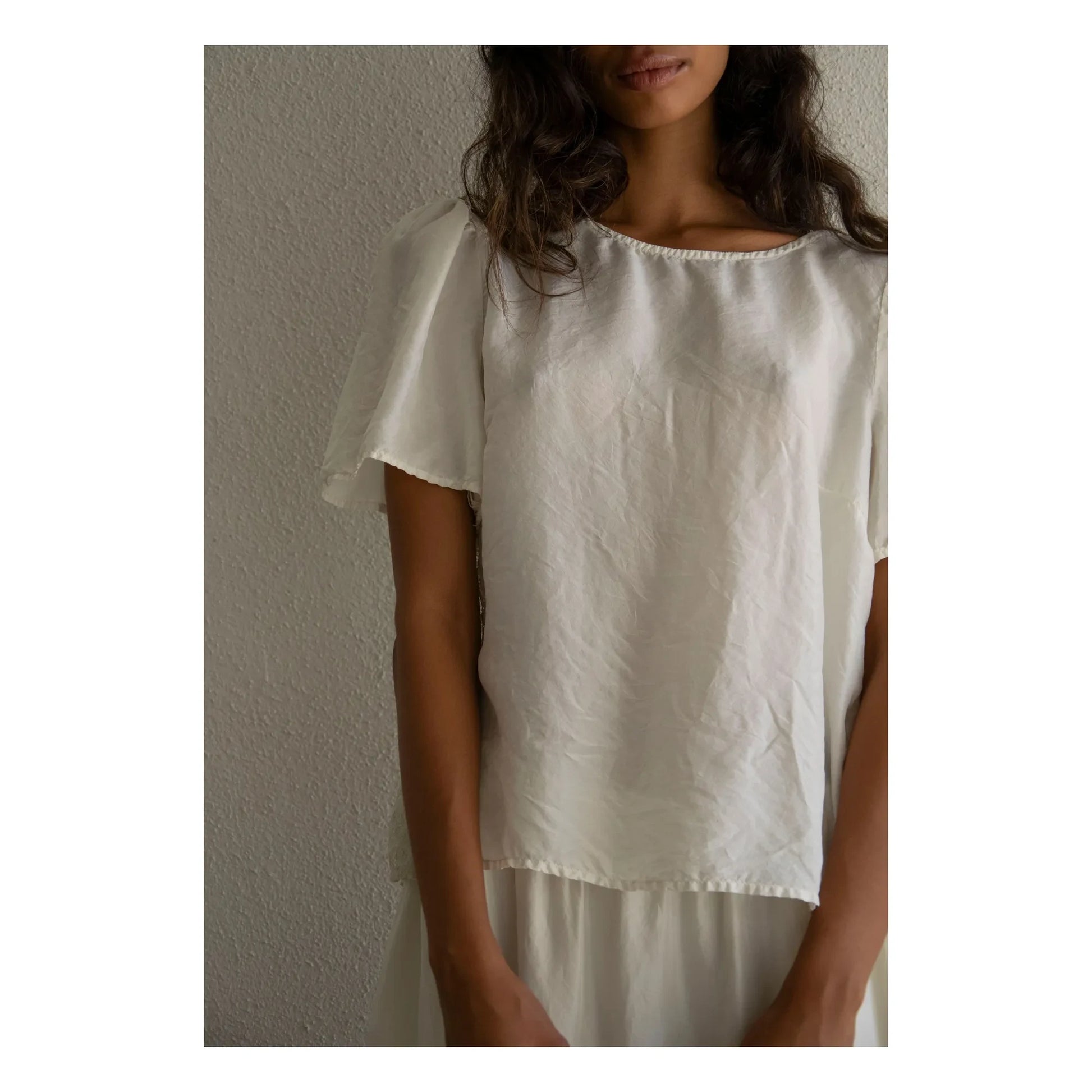 THEAVANT - Top La Fille Dentelle | White
