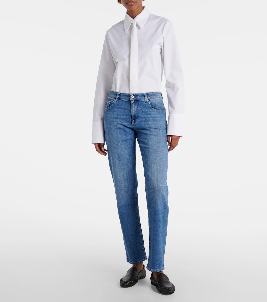 AG Jeans - بنطلون جينز روتردام بقصة مستقيمة