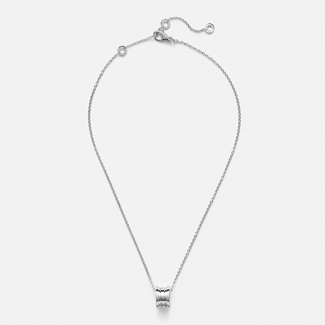 Bvlgari - B.zero1 18kt white gold pendant necklace