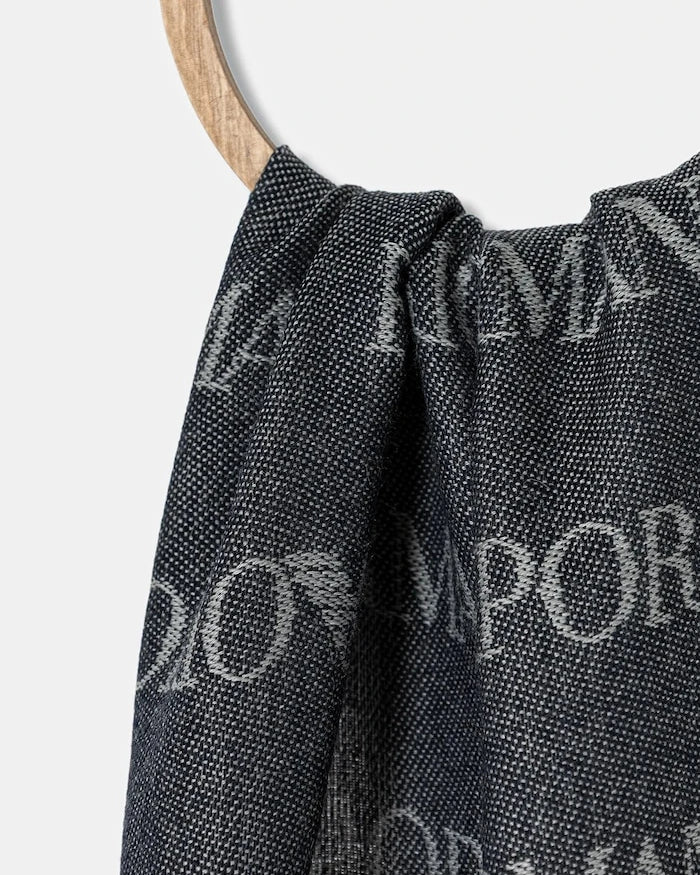 Шал с вълна Emporio Armani