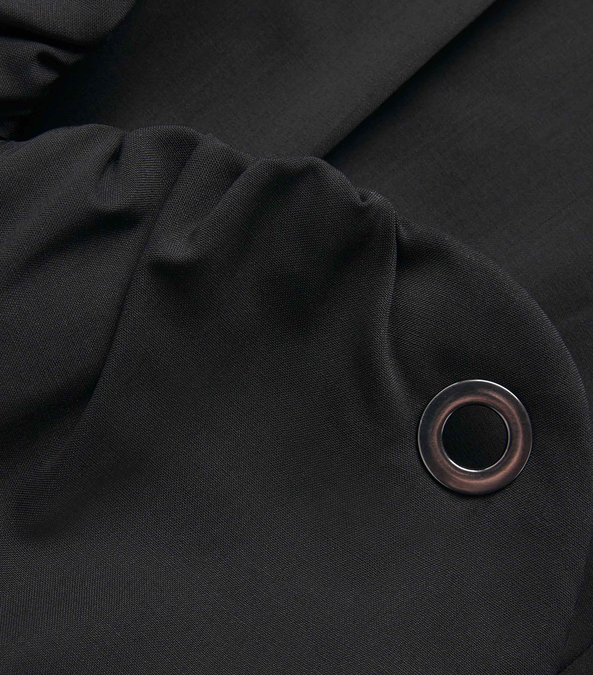 Max Mara Black Virgin Wool Jumpsuit