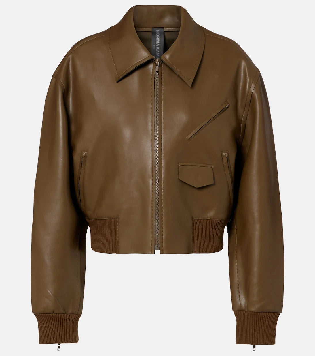 Norma Kamali - Cropped blouson