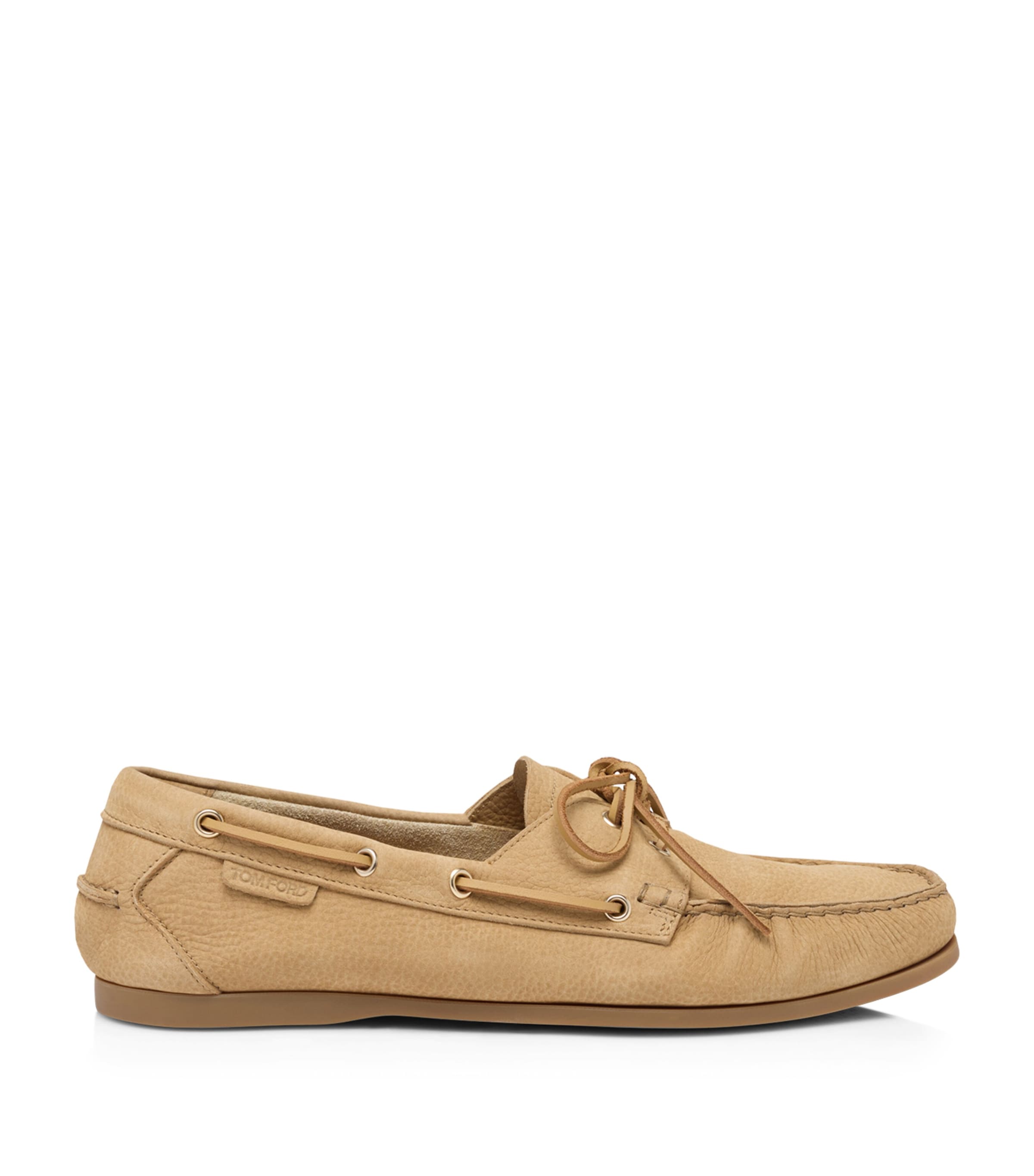 TOM FORD Nubuck Robin Boat Shoes