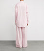 Pink Stretch-Cotton Stripe Pyjama Set