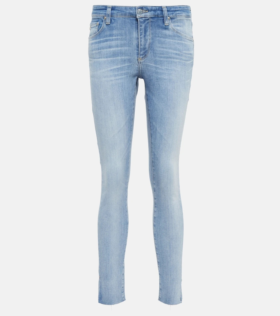 AG Jeans - Split cuff skinny jeans