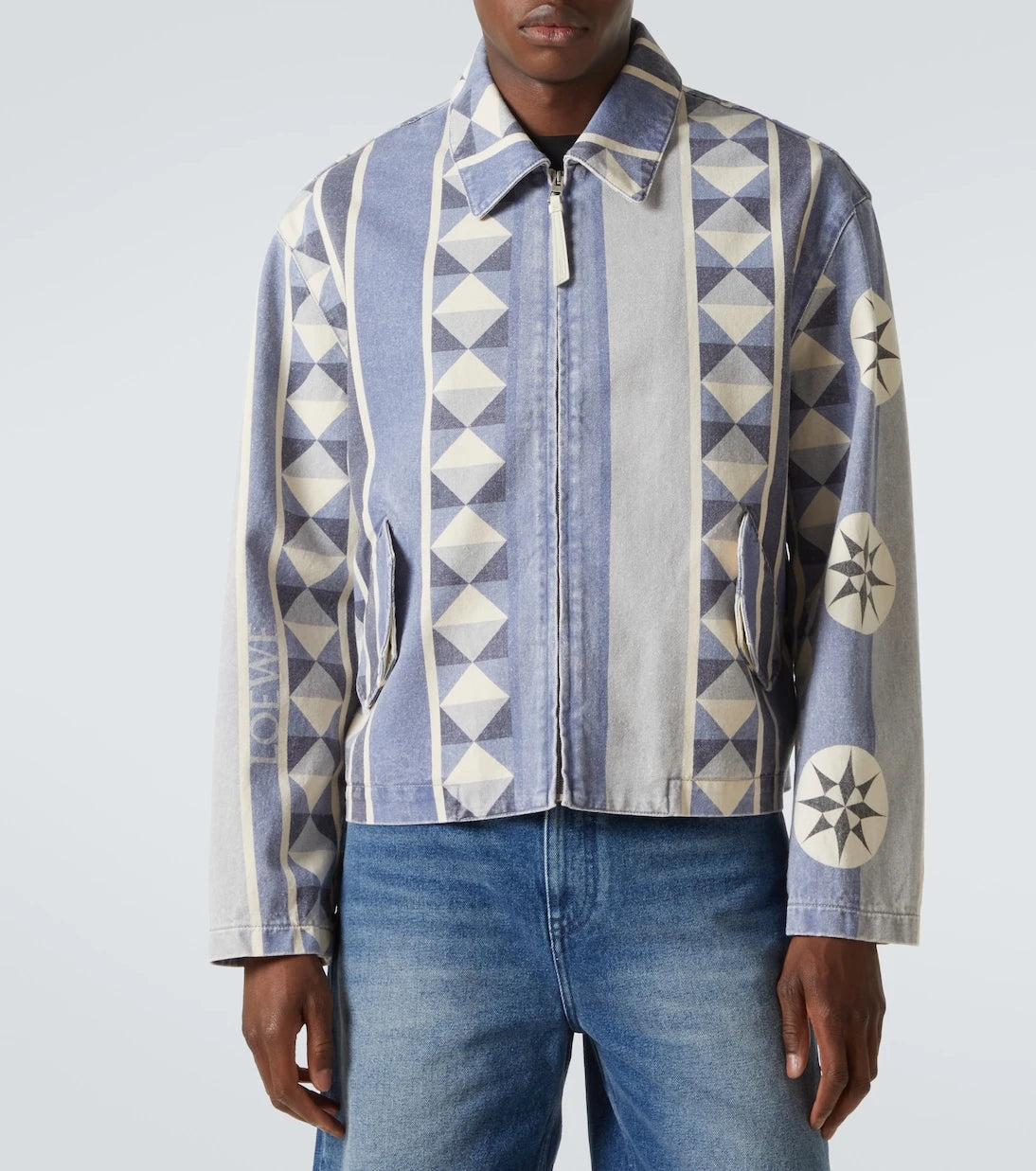 Loewe - Paula's Ibiza printed denim blouson