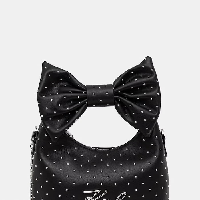 Karl Lagerfeld kadın suni deri crossbody çanta