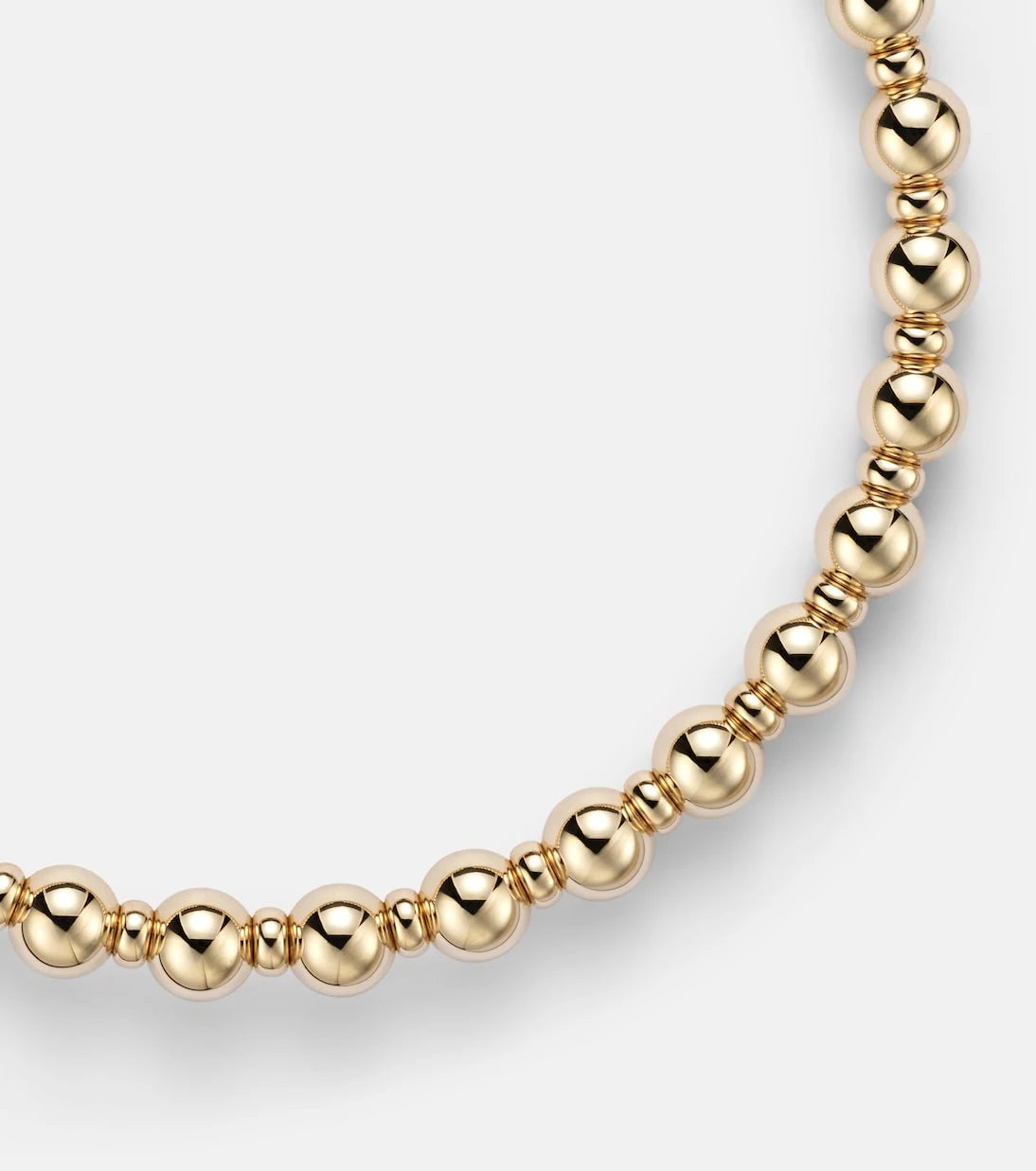 Roxanne First - Puffy Pop 14kt gold necklace