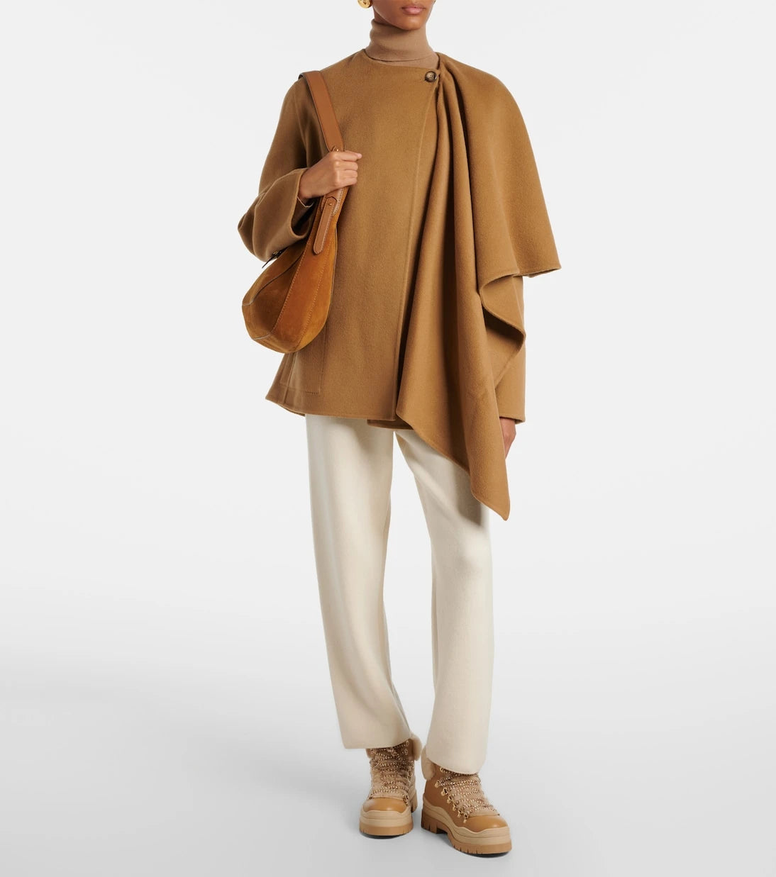 Bogner - Arosa leather and shearling ankle boots