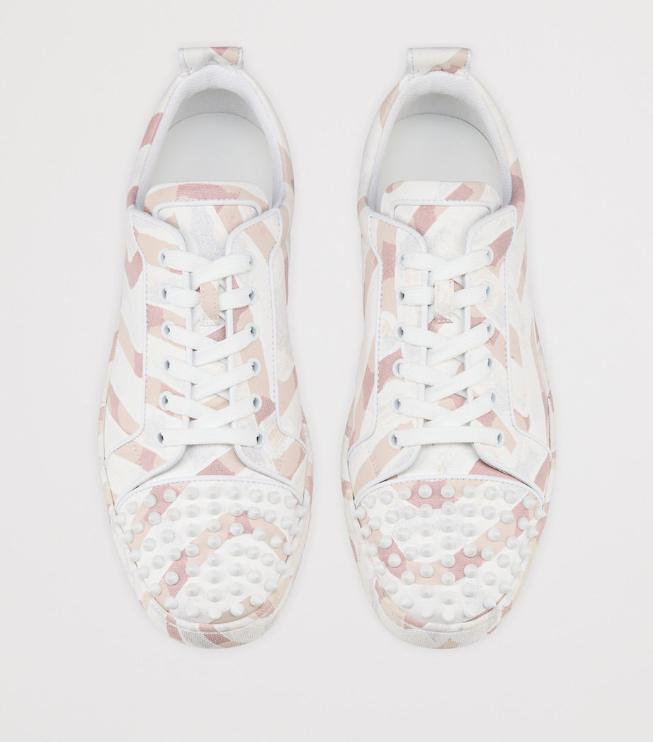 Louis Junior Spikes Canvas Sneakers
