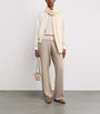 Eleventy Beige Cashmere Scarf